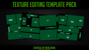 Texture Editing Template Pack