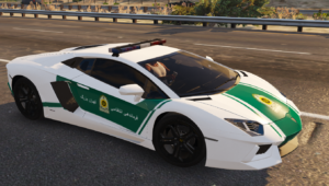 Iranian Lamborghini Police Car لامبورگینی پلیس نیروی انتظامی [Replace]