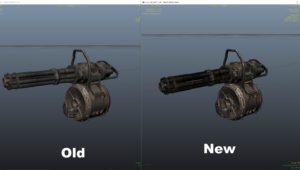 Fallout 4 Minigun Retexture