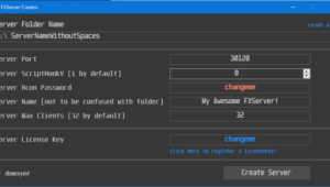 FXServer - FiveM Server Creator