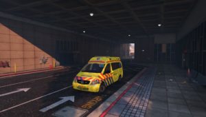 Mercedes Benz Vito Ambulance Dutch VZA International ELS