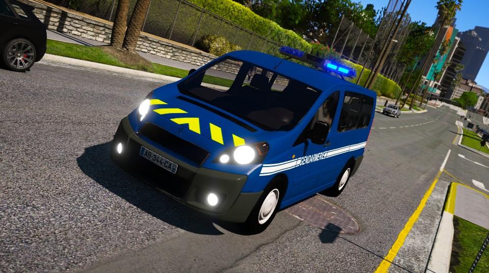 Peugeot Expert 2012 Gendarmerie [Replace][ELS]