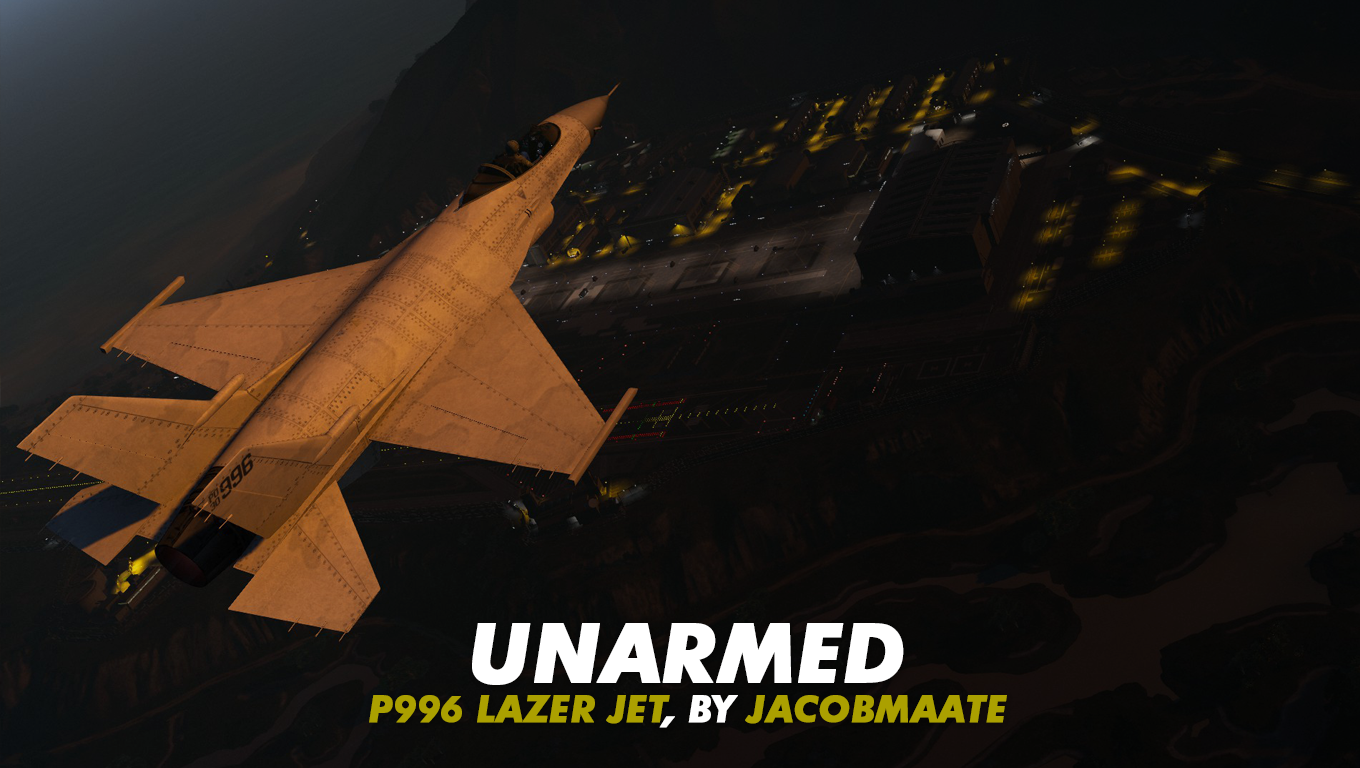 Unarmed P-996 LAZER Jet