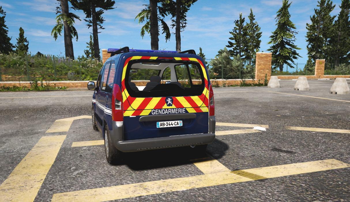 Peugeot Partner II Gendarmerie