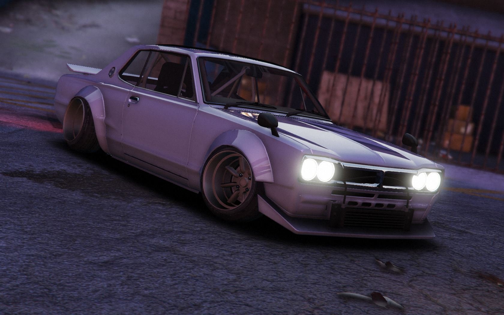 Nissan skyline 2000gt r в gta 5 фото 12