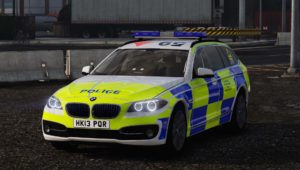 BMW 530D F11 Police Dog Unit Pack