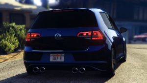 Volkswagen Golf R Realistic Handling