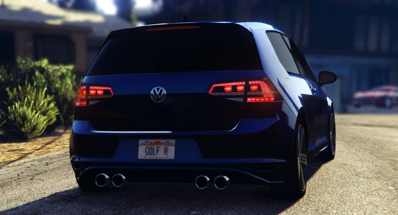 Volkswagen Golf R Realistic Handling