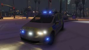 Metropolitan Police Volkswagen Touran [ELS]