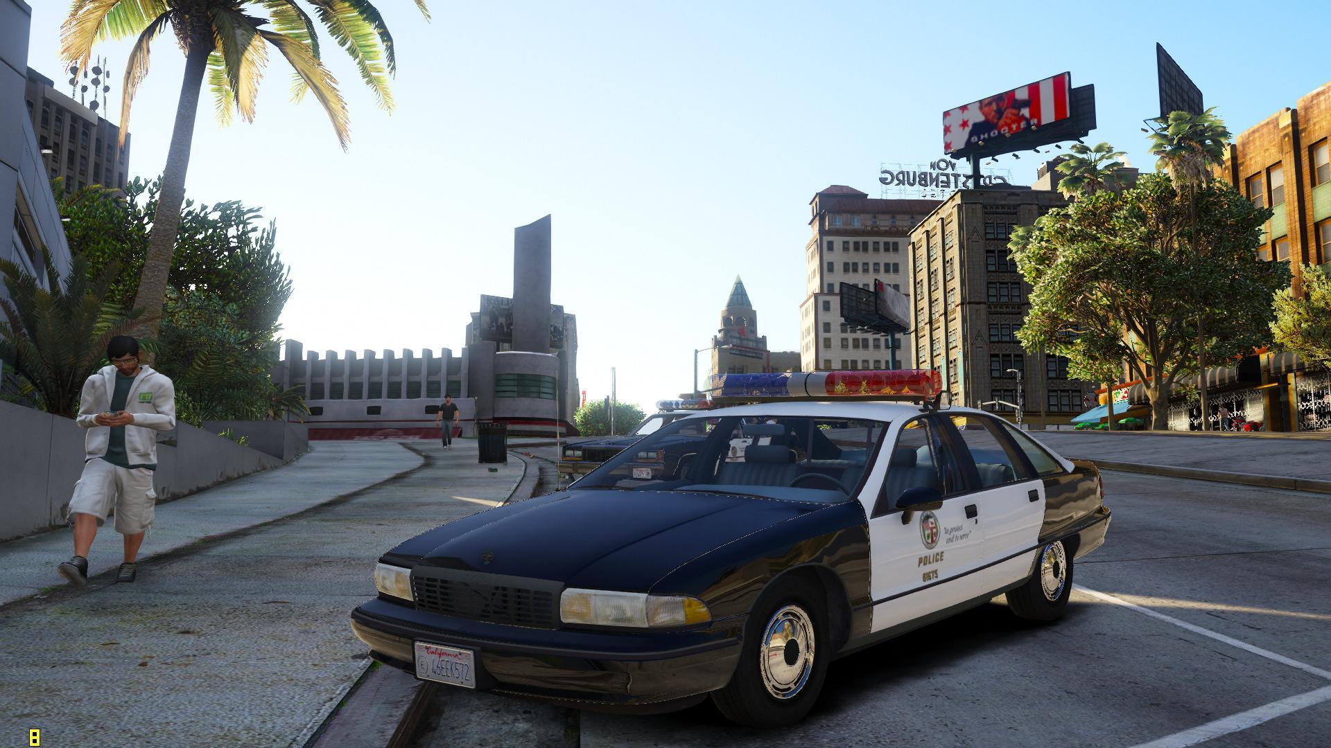 [ELS] 1991 Chevrolet Caprice 9C1 - Los Angeles Police Department