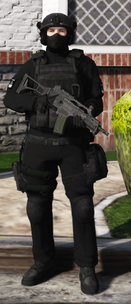 British Police Tactical Firearms officer (UK SWAT)