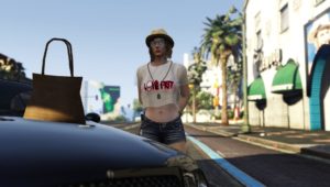 Stop & Frisk Artwork Clothes for MP Female