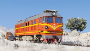 【中国东风系列内燃机车】DF4B Type Diesel Locomotive 东风4B型内燃机车 西瓜 橘子 [Add-On Replace]