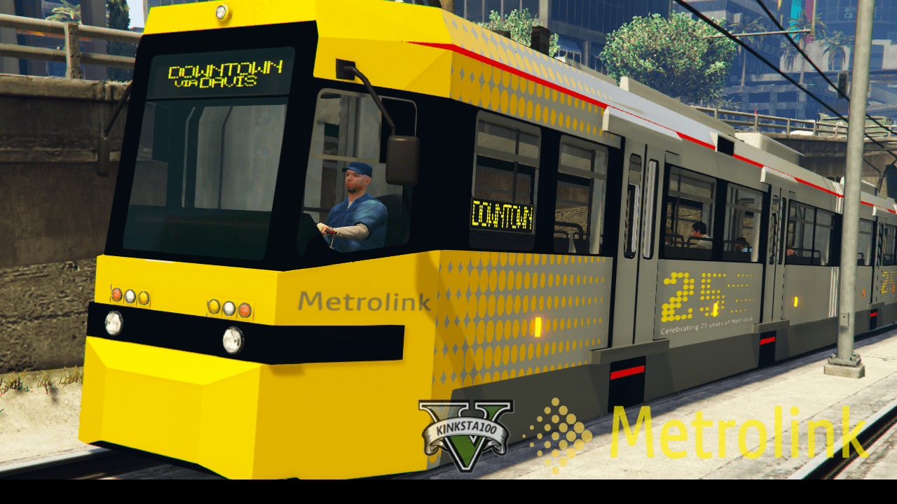 British  MetroLink T-68 Tram