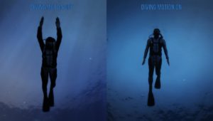 Diving Motion