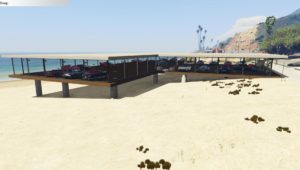 BEACH CAR SHOWROOM