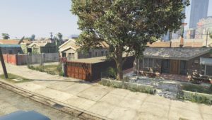Franklins Aunts Extended Garage