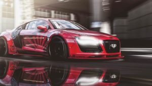 Audi R8v10 Liberty Walk [Add-on]