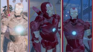 PACK ARMADURAS IRON MAN ADR. MARK 2 MARK 3 V1 E V2