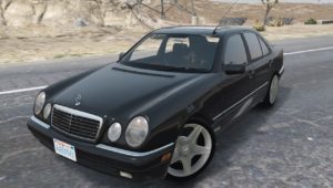 Mercedes-Benz E420 w210 (updated) (Add-On/Replace)