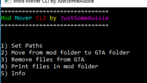 Mod Mover CLI