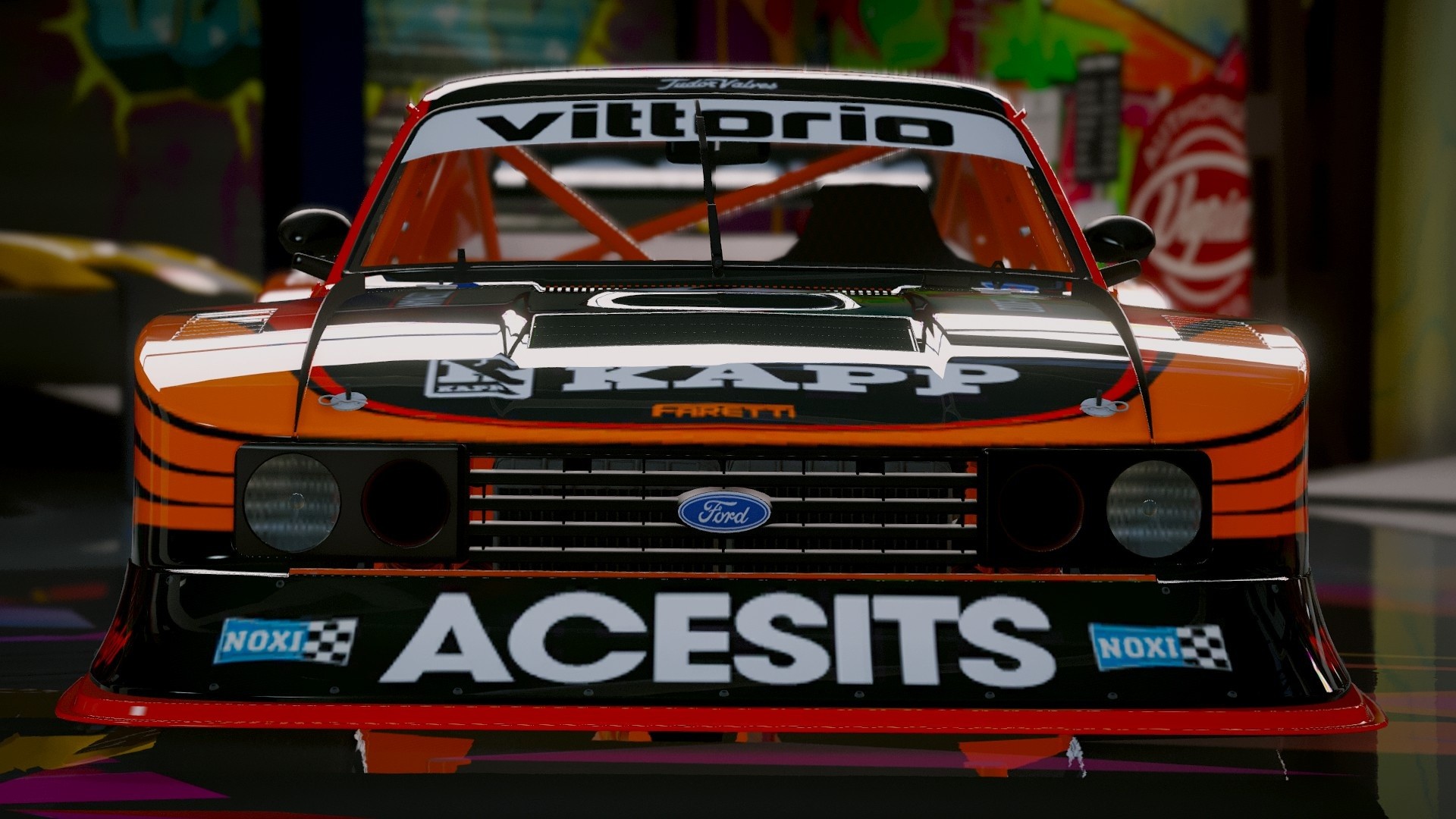 Voiture de course - CARRERA - Ford Capri Zakspeed Turbo Team Würth