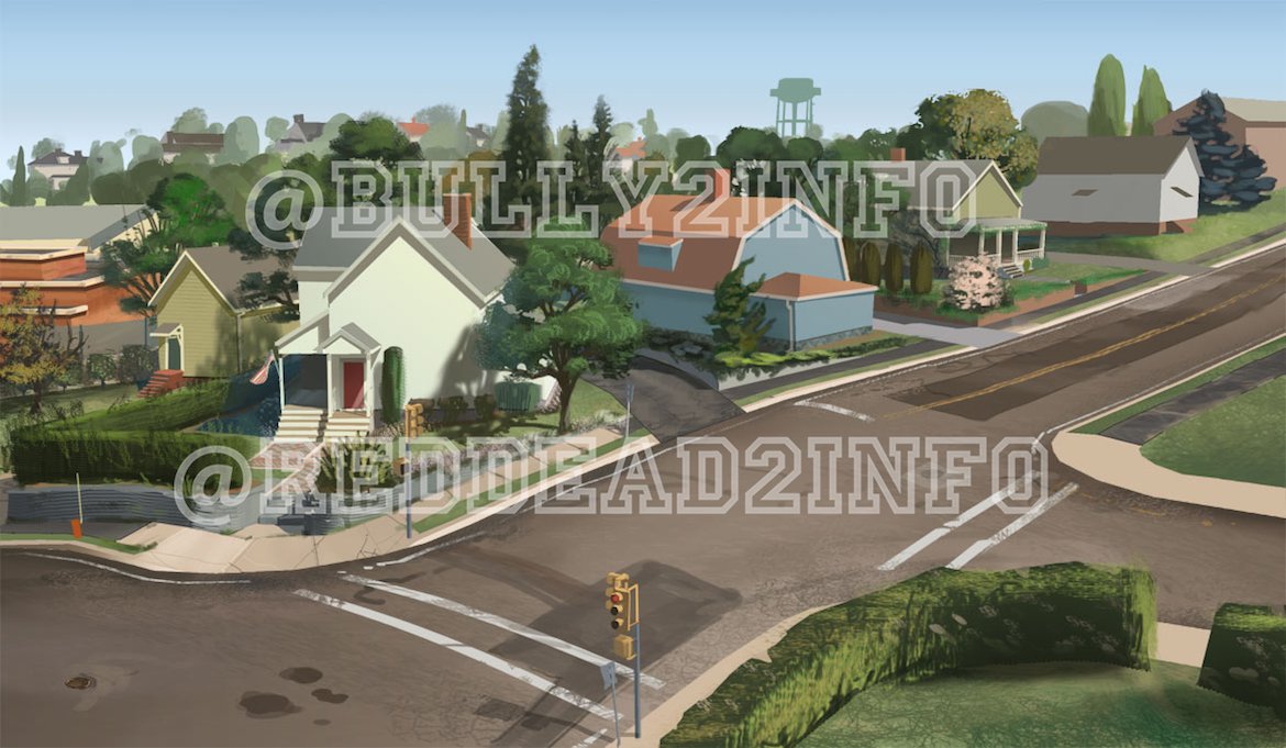 В сети появились концепт-арты Bully 2